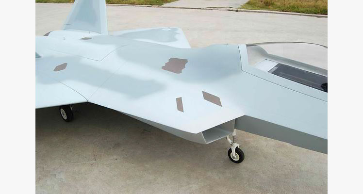 F-22ラプター ジェットラジコンディティールアップ画像1