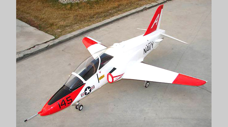 ジェットラジコンT-45 機体アップ画像2