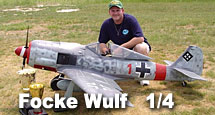 エアーワールドAIRWOLD レシプロラジコン Focke Wolf