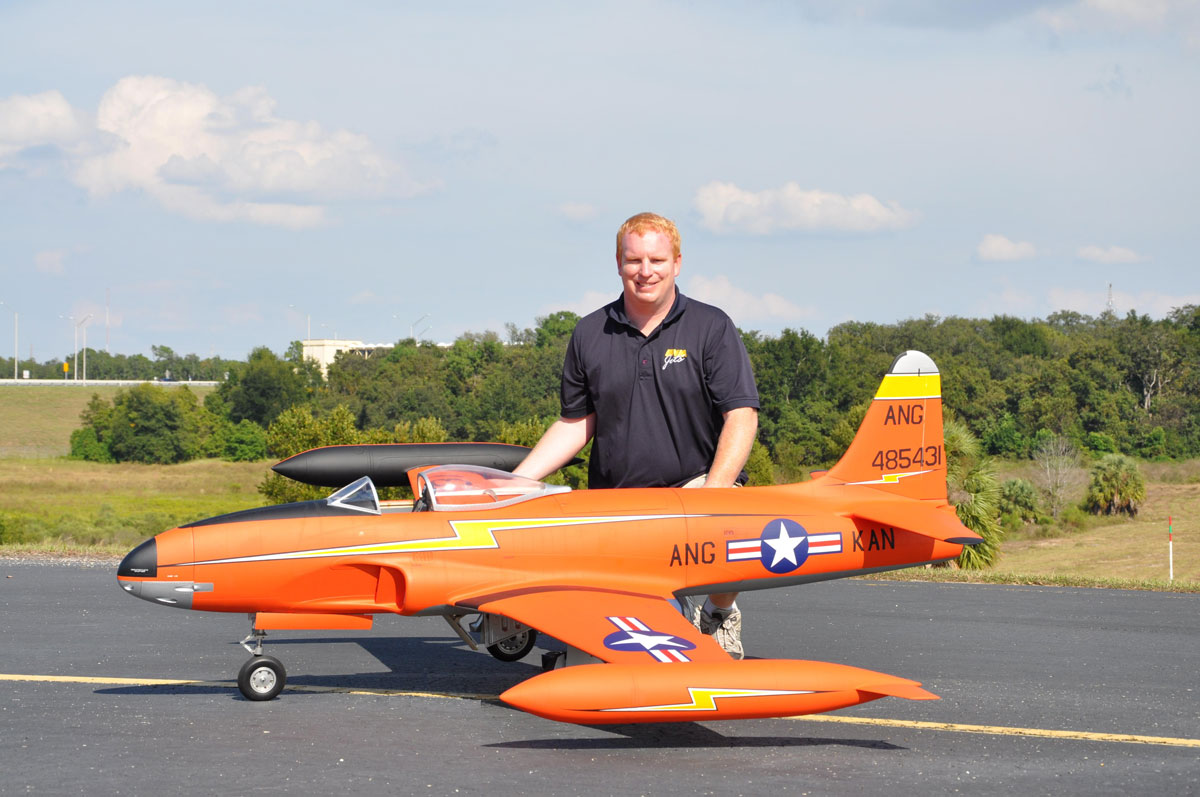 ★USAF Lockheed F-80 シューティングスター　ラジコン飛行機